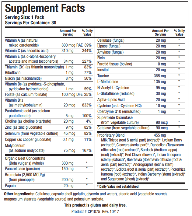 NutriClear Plus by Biotics Research