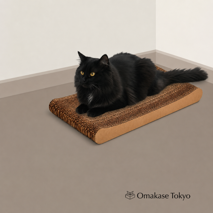 Nyans Standard Cat Scratcher, Double-Sided Cardboard Pad