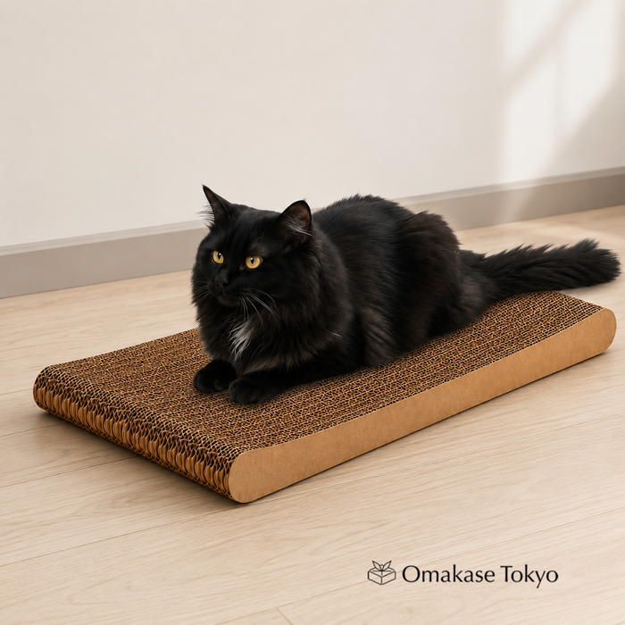 Nyans Standard Cat Scratcher, Double-Sided Cardboard Pad