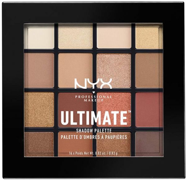 NYX Warm Netuarls shadow pallette علبة ظلال العيون