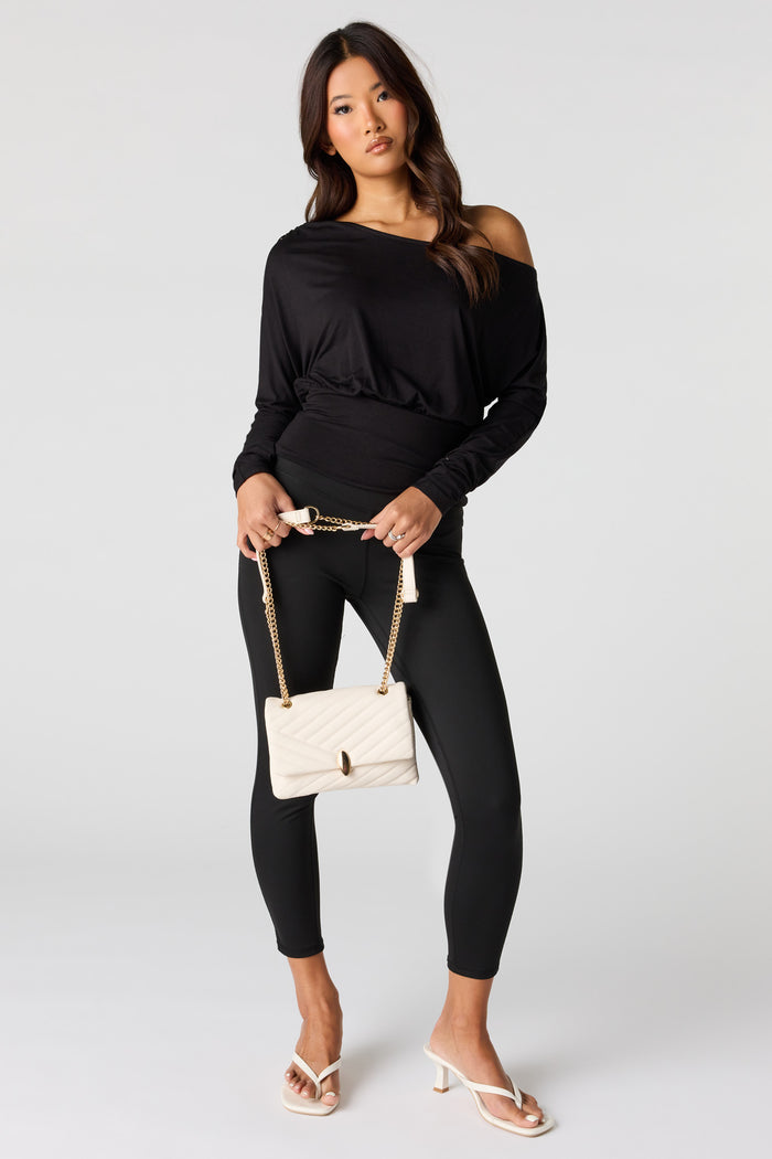 Off Shoulder Long Sleeve Top