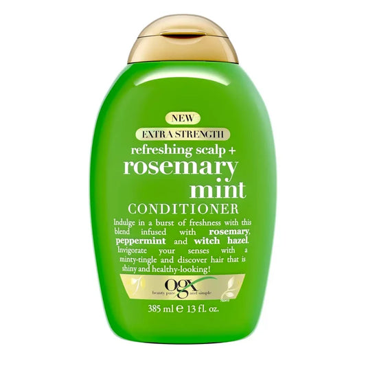 OGX Extra Strength + Rosemary Mint Conditioner  او جي اكس بلسم مقوي بإكليل الجبل والنعناع