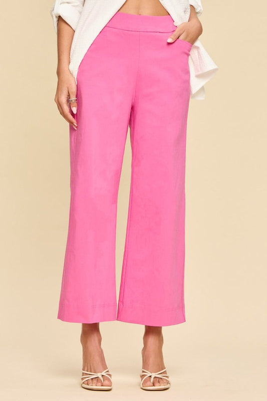 OP- Wide Leg Pants by Dear Scarlett