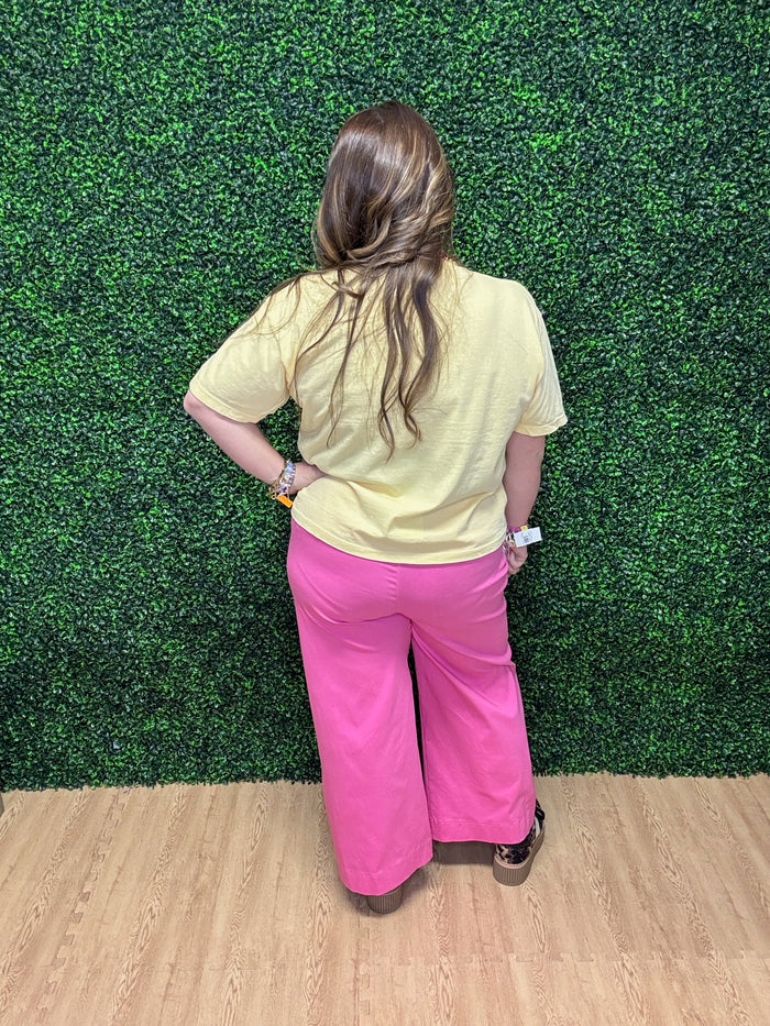 OP- Wide Leg Pants by Dear Scarlett