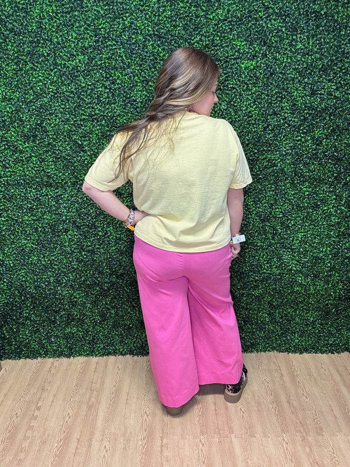 OP- Wide Leg Pants by Dear Scarlett