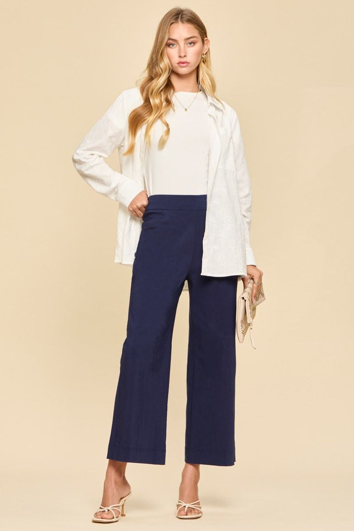 OP- Wide Leg Pants by Dear Scarlett