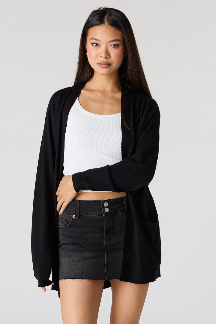 Open Front Cardigan