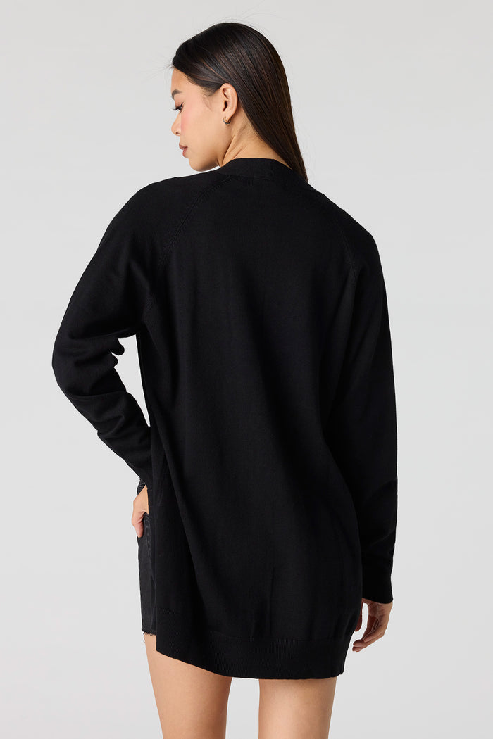 Open Front Cardigan