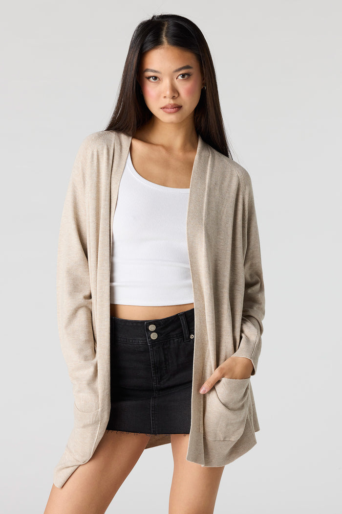 Open Front Cardigan