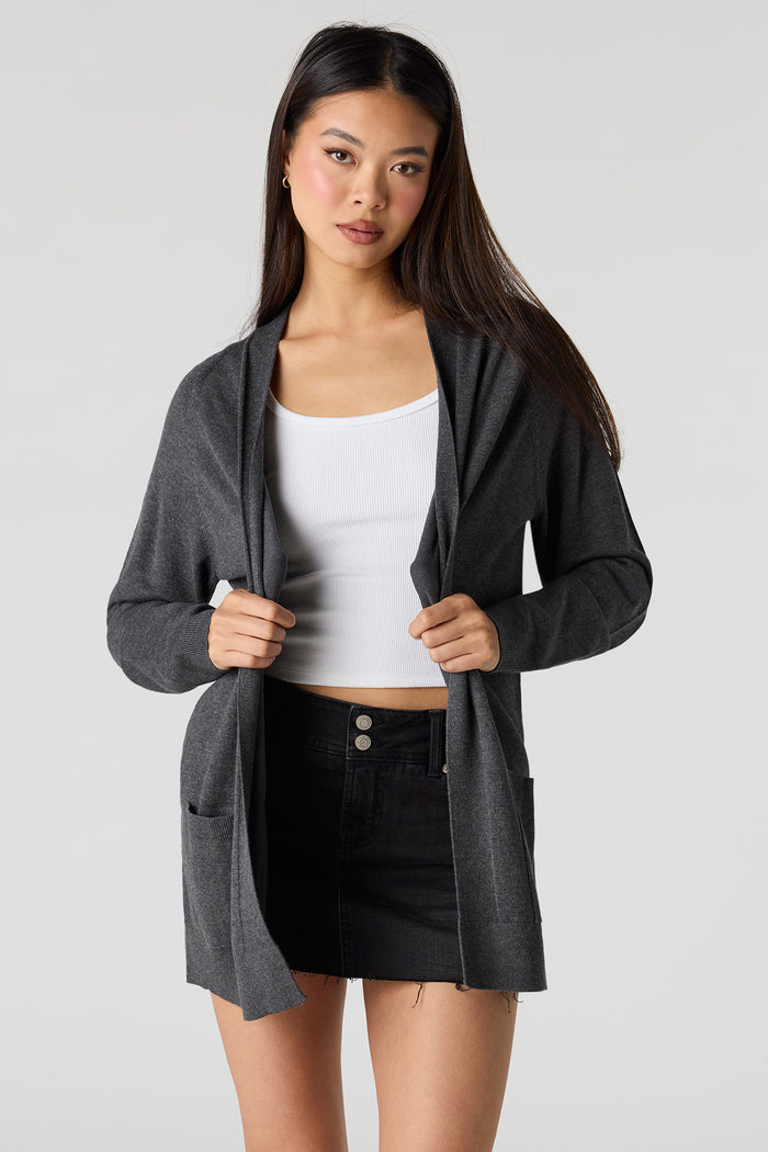 Open Front Cardigan