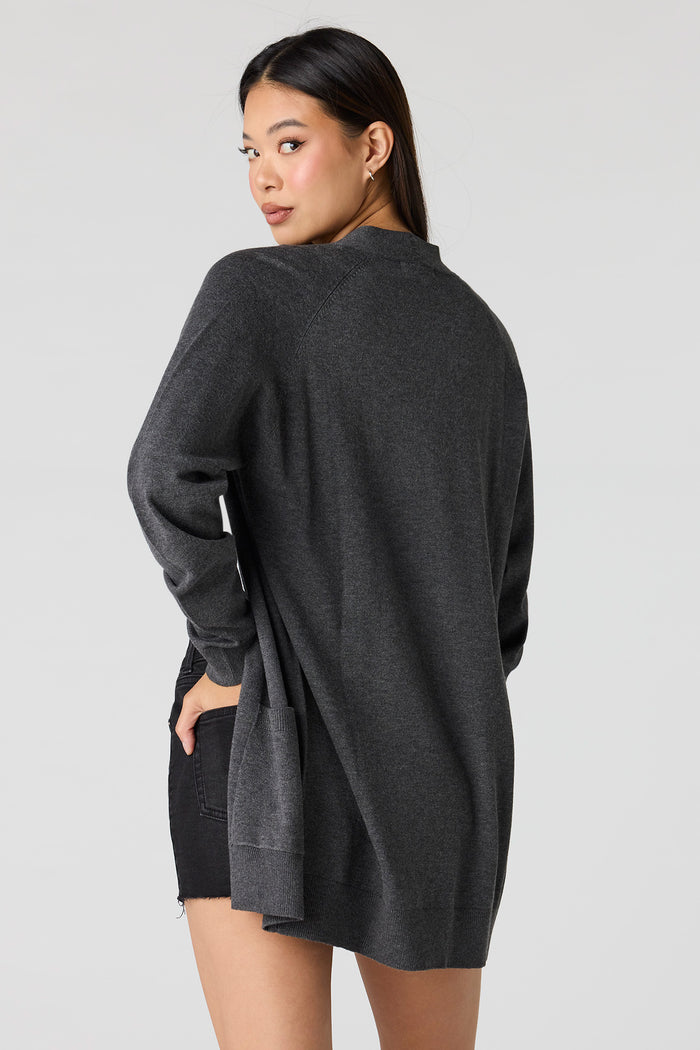 Open Front Cardigan