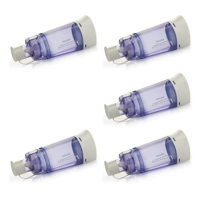 philips optichamber valved holding chamber 5 pack