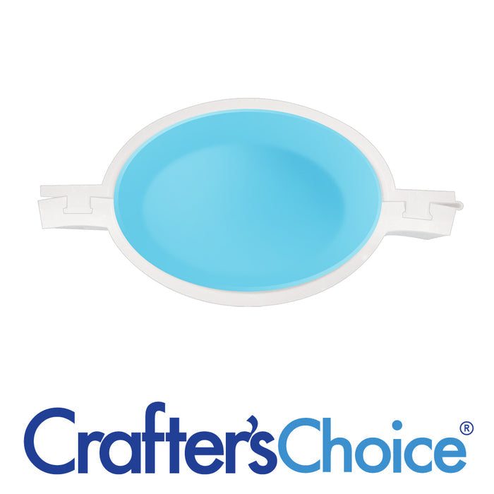 Oval Regular Column Silicone Soap Mold 2010