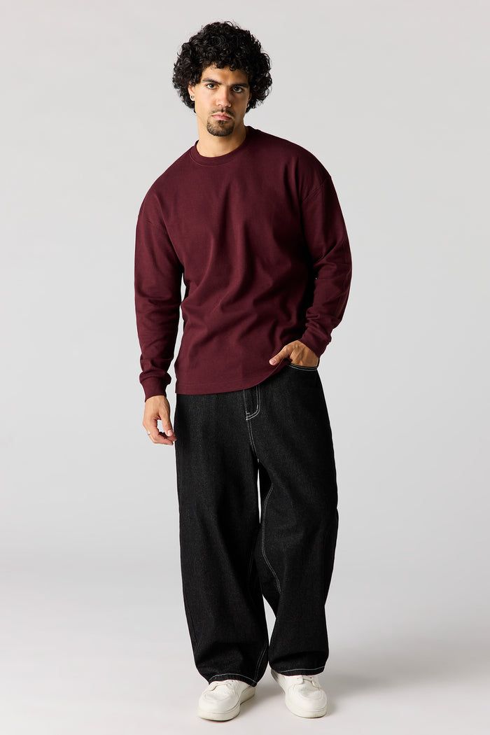 Oversized Heavyweight Long Sleeve Top
