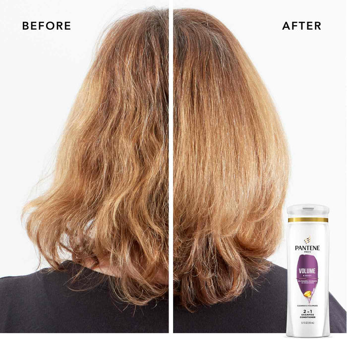 PANTENE Pro-V Sheer Volume 2-In-1 Shampoo + Conditioner شامبو وبلسم بانتين برو-في شير فوليوم 2 في 1
