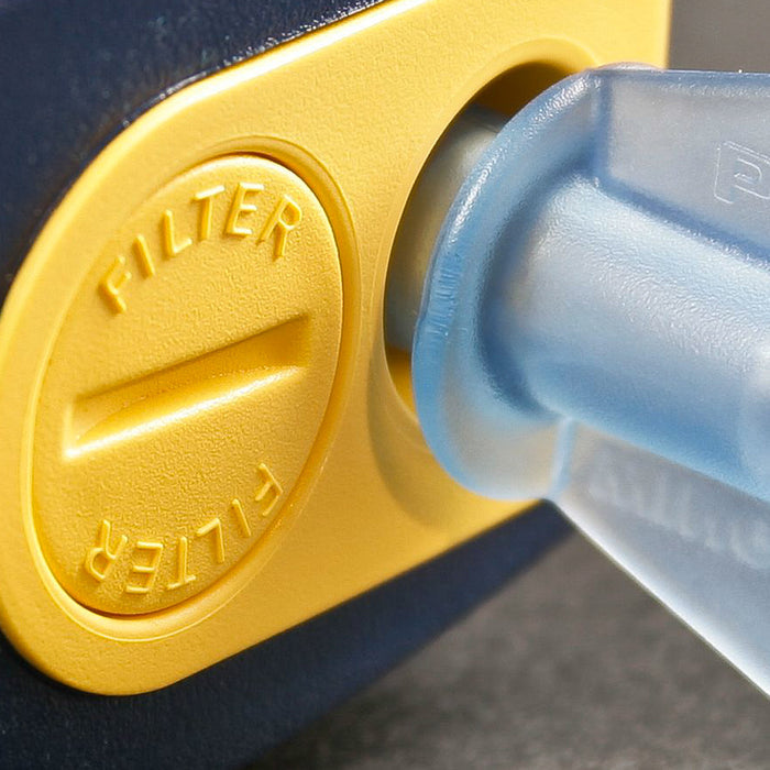 Close View of Side of Pari Trek S Nebulizer