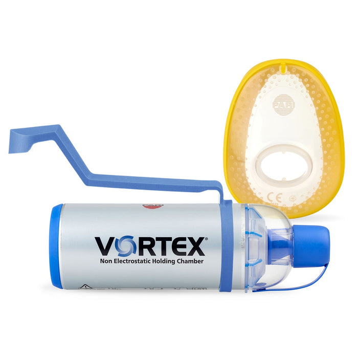 Vortex VHC with One-Hand Operation Aid / Medium Pediatric Mask (Fits Ages 1.5-4) / 6-Month Manufacturer's Warranty