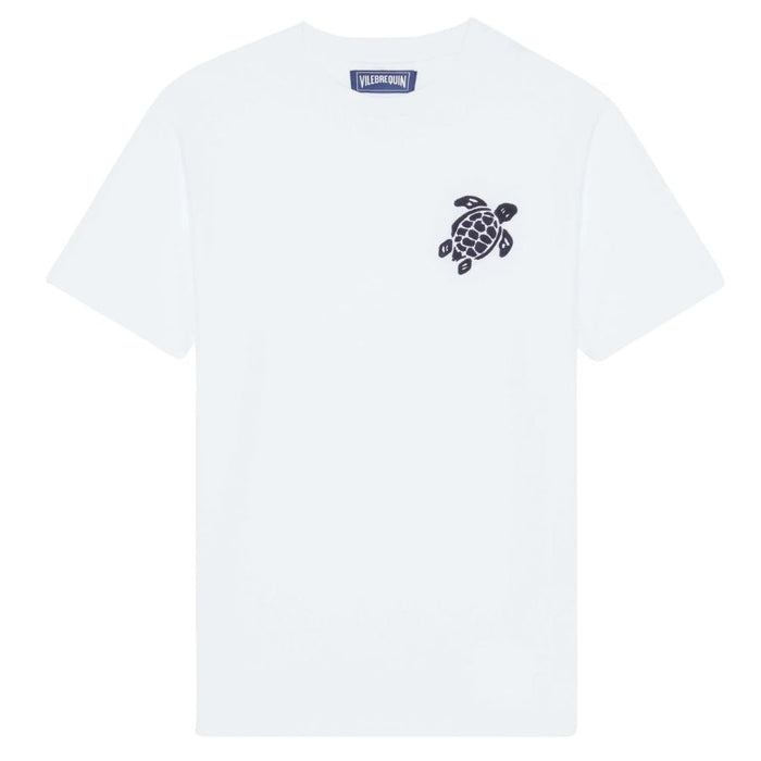 Partisol Embroidered Turtle Mens T-Shirt PSLCM919