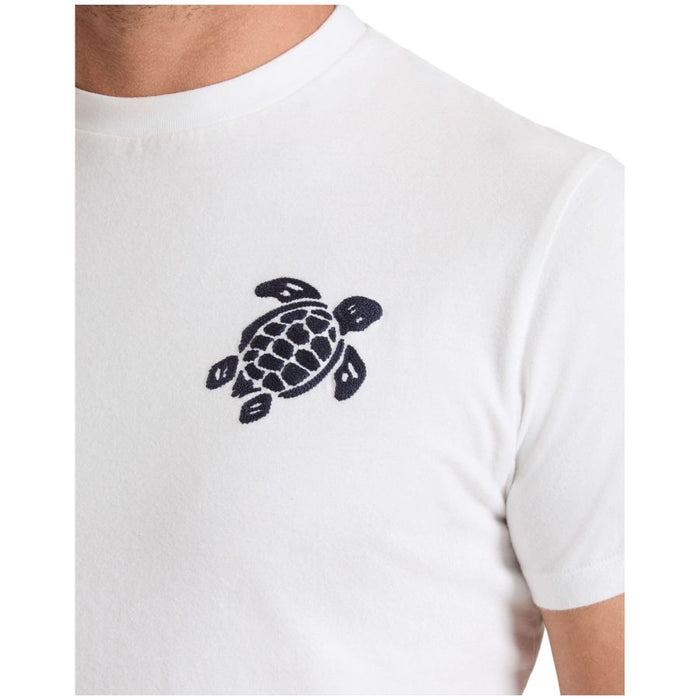 Partisol Embroidered Turtle Mens T-Shirt PSLCM919