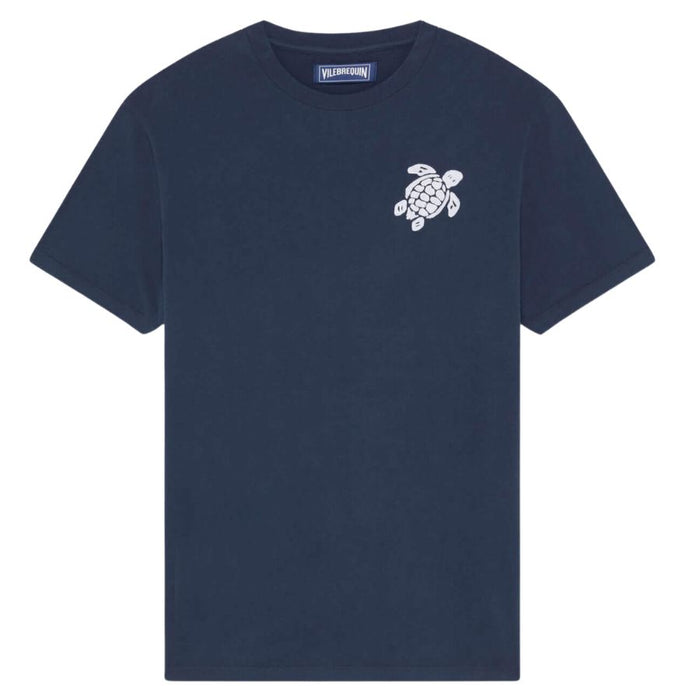Partisol Embroidered Turtle Mens T-Shirt PSLCM919