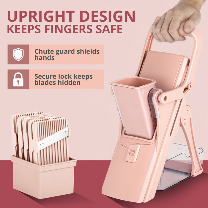 Pastel Collection NutriSlicer Upright Mandoline