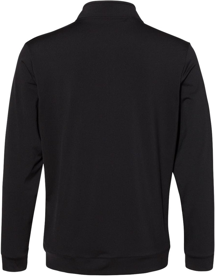 no-logo Adidas Performance Textured Quarter-Zip Pullover-Fleece-Adidas-Thread Logic