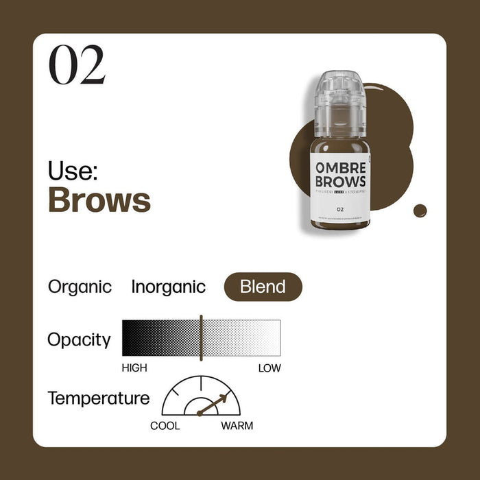 Perma Blend LUXE x Osinkowska Ombre Brows Collection Set | 6 Shades | Permanent Makeup Pigment | PMU Eyebrow Pigment - SD Cosmetics Care