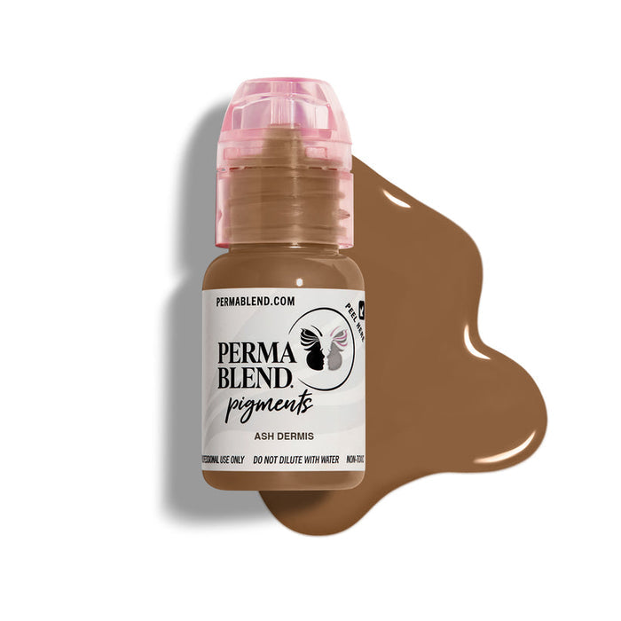 Permablend Ash Dermis Ink by Mandy Sauler - 15 mL Professional Scar Camouflage Color - SD Cosmetics Care