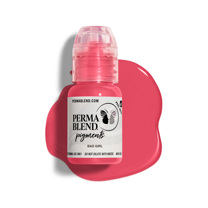 Permablend Bad Girl - 15ml Glamorous Permanent Makeup Lip Pigment for Bold Women - SD Cosmetics Care
