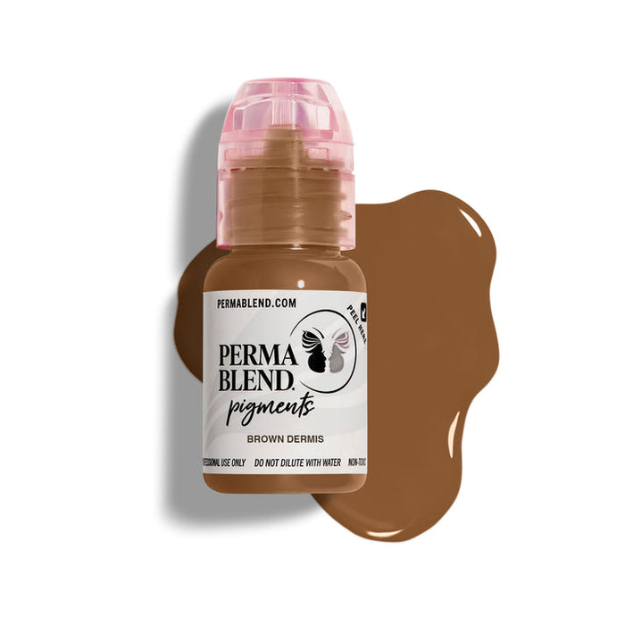 Permablend Brown Dermis by Mandy Sauler - Scar Pigment 15ml for Skin Tone Matching - SD Cosmetics Care