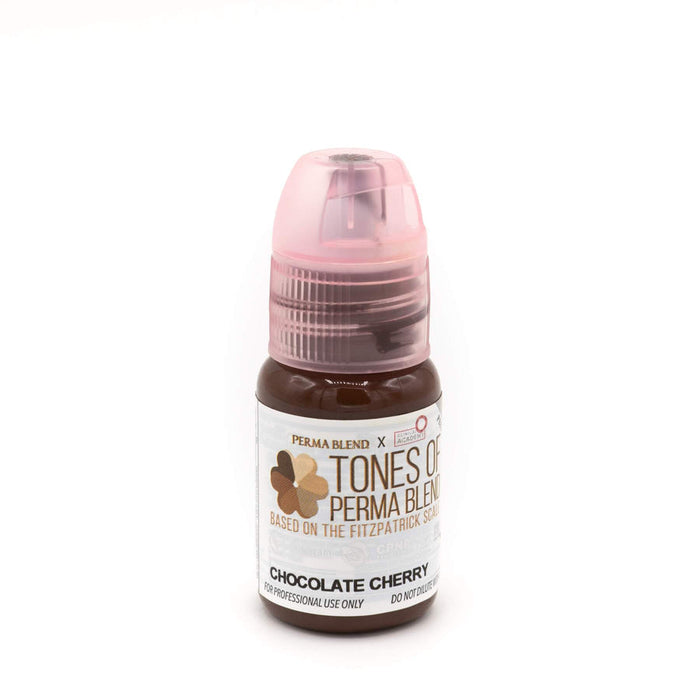 Permablend Chocolate Cherry Permanent Makeup Ink 15mL | Ideal for Dark Blonde to Brown Hair - SD Cosmetics Care
