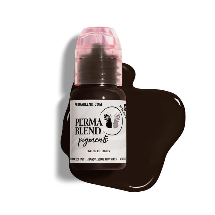 Permablend Dark Dermis Pigment by Mandy Sauler - Long-Lasting Tattoo Ink for Scars & Skin Tone Mixing - SD Cosmetics Care