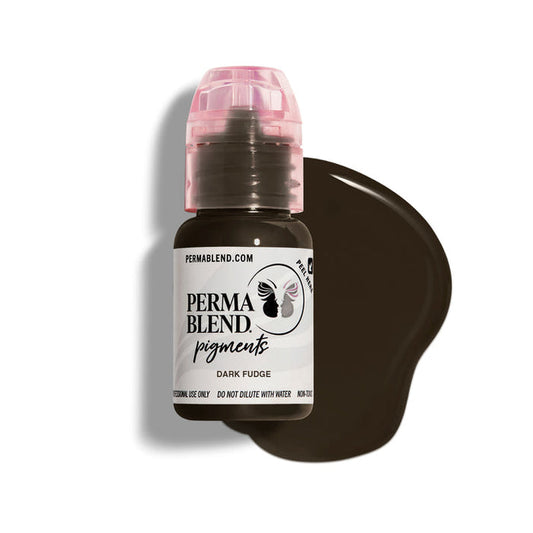 Permablend Dark Fudge Brow Pigment - Cool Undertones, High Opacity, Vegan & Cruelty-Free - SD Cosmetics Care