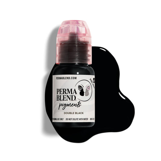 Permablend Double Black - Carbon-Based Eyeliner Pigment for Bold Looks, High Opacity - SD Cosmetics Care