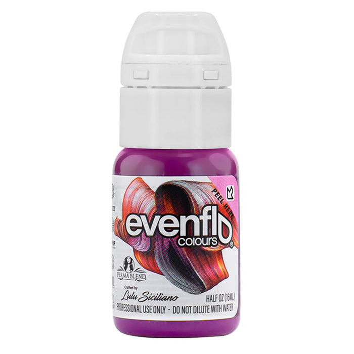 Permablend Evenflow Pinker - Vegan-Friendly Deep Purple Pigment for Mixing, 1/2 oz Bottle - SD Cosmetics Care
