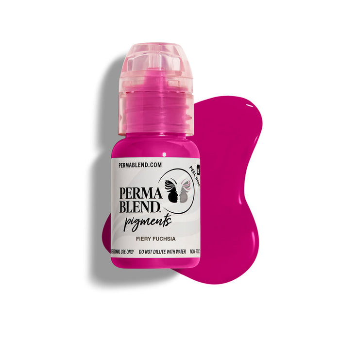 Permablend Fiery Fuchsia 15ml | Permanent Makeup Pigment | PMU Lip Pigment - SD Cosmetics Care