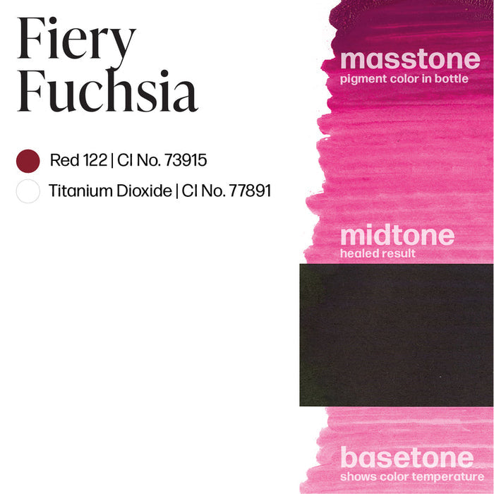 Permablend Fiery Fuchsia 15ml | Permanent Makeup Pigment | PMU Lip Pigment - SD Cosmetics Care