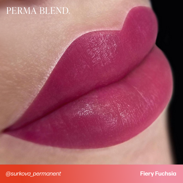 Permablend Fiery Fuchsia 15ml | Permanent Makeup Pigment | PMU Lip Pigment - SD Cosmetics Care