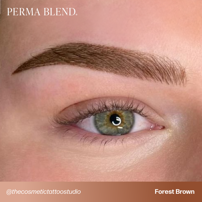 Permablend Forest Brown 15ml Eyebrow Permanent Makeup Pigment - SD Cosmetics Care