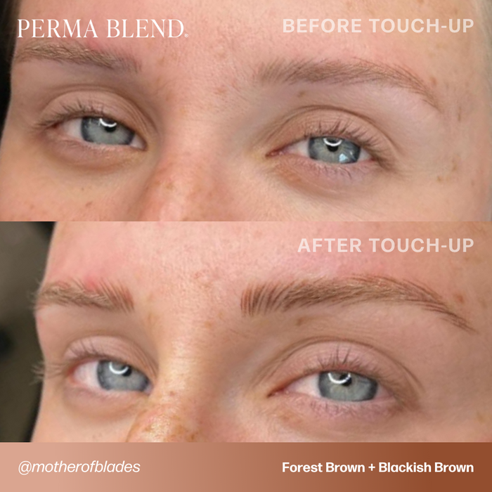 Permablend Forest Brown 15ml Eyebrow Permanent Makeup Pigment - SD Cosmetics Care