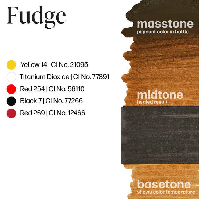 Permablend Fudge - Handcrafted Dark Brown Brow Pigment with Neutral Warm Undertone - SD Cosmetics Care
