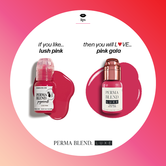 PERMABLEND LUXE Pink Gala 15ml | Permanent Makeup Pigment | PMU Lip Pigment - SD Cosmetics Care