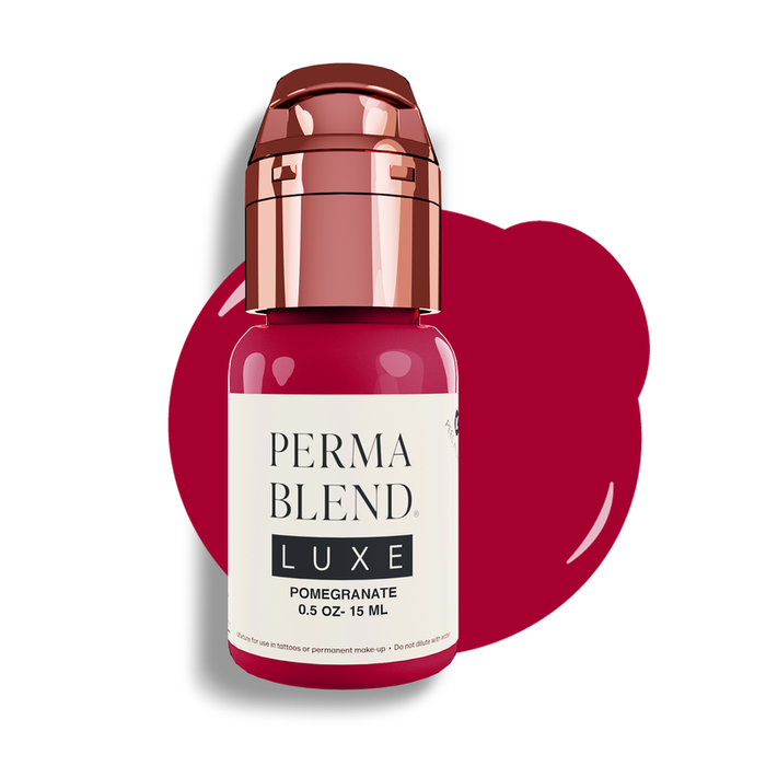 Permablend Luxe Pomegranate 15ml | Permanent Makeup Pigment | PMU Lip Pigment - SD Cosmetics Care