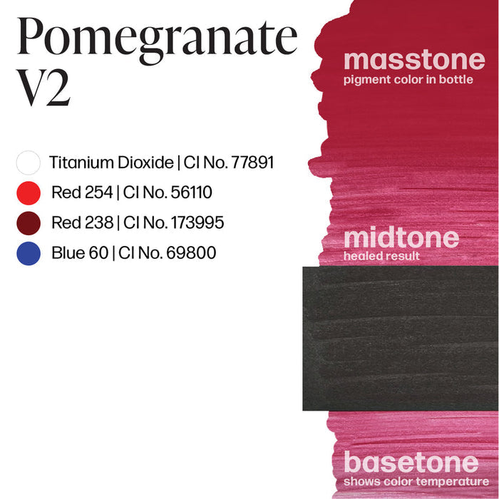 Permablend Luxe Pomegranate 15ml | Permanent Makeup Pigment | PMU Lip Pigment - SD Cosmetics Care
