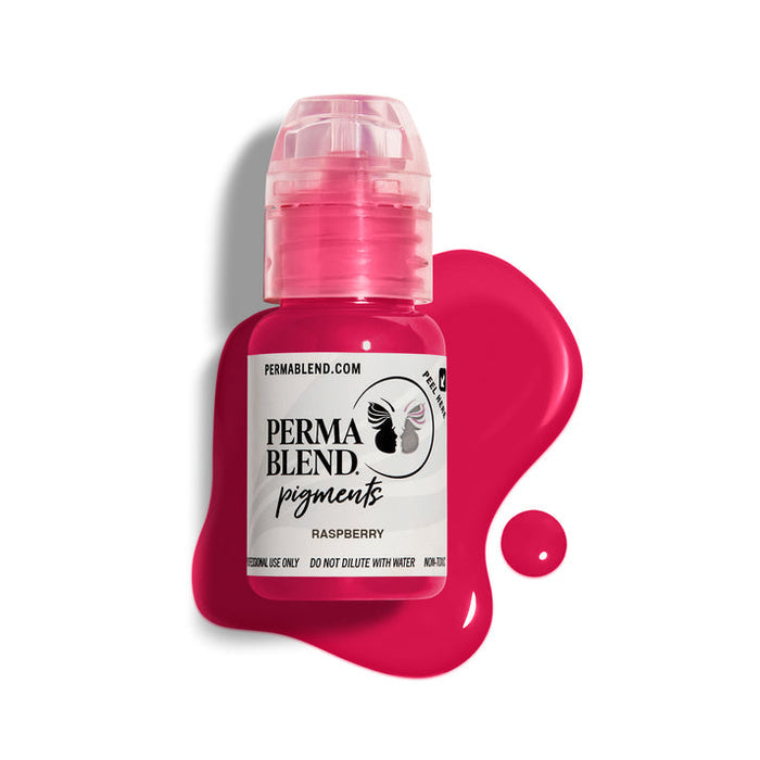 Permablend Raspberry Lip Pigment - Medium Opacity, Red-Pink Undertone, Vegan & Cruelty-Free - SD Cosmetics Care