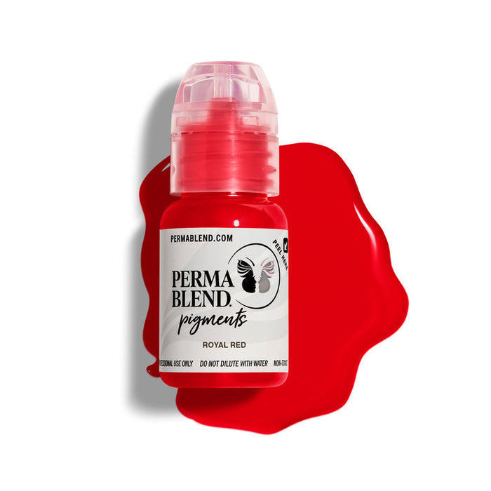 Permablend Royal Red Lip Pigment - Medium Opacity, Hand-Crafted, Custom Shades for All Skin Tones - SD Cosmetics Care