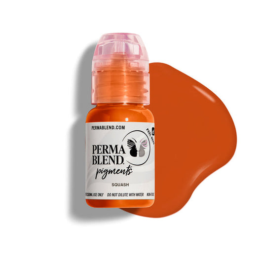 Permablend Squash: Highly Pigmented Orange-Based Brown Lip Color for Custom Shades - SD Cosmetics Care