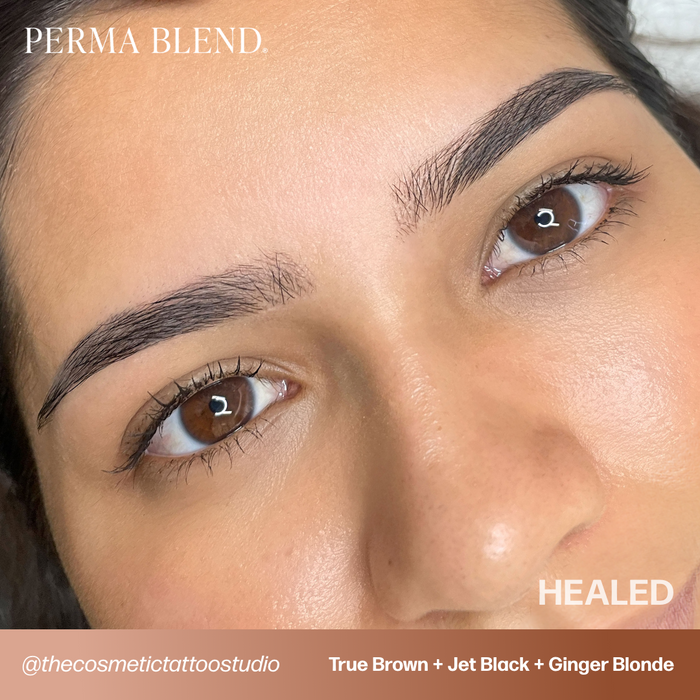Permablend True Brown Permanent Makeup Pigment, Artist-Grade Brow & Eyeliner Ink - SD Cosmetics Care