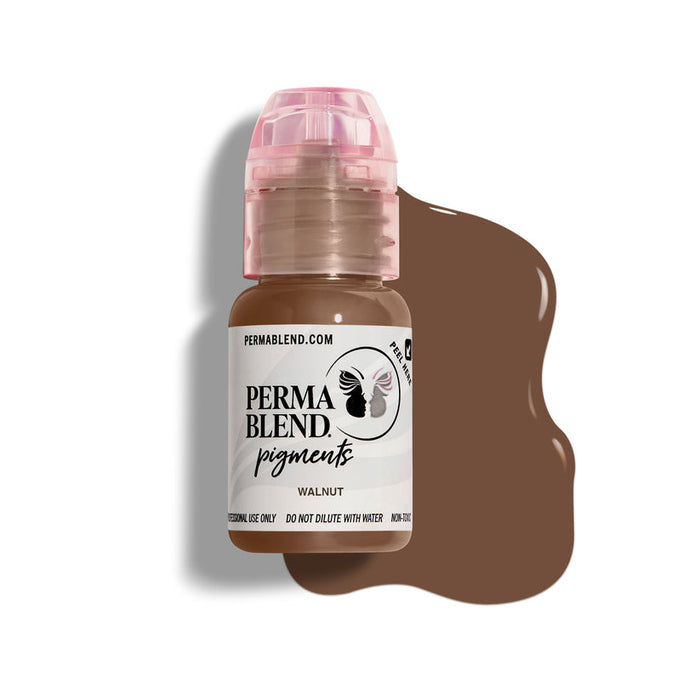 Permablend Walnut 15ml | Permanent Makeup Pigment | PMU Eyebrow Pigment - SD Cosmetics Care
