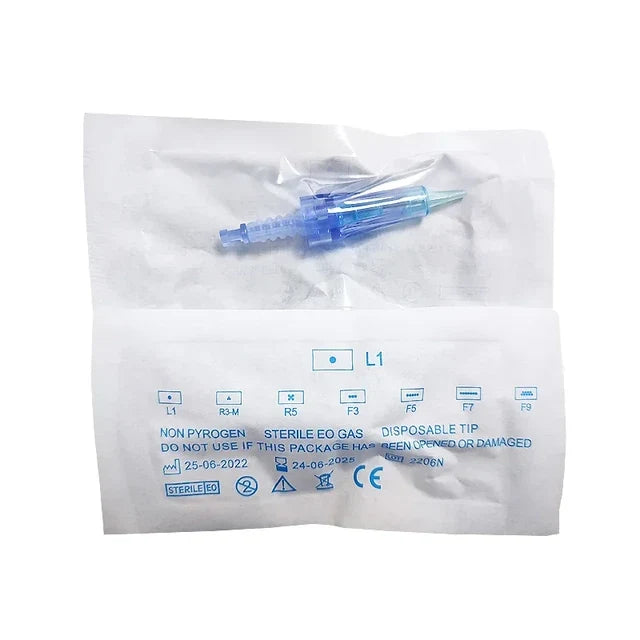 Permanent Makeup Needles L1 (1 Pin) 10-Pack for A6 Devices - Sterile & Reliable Application - SD Cosmetics Care